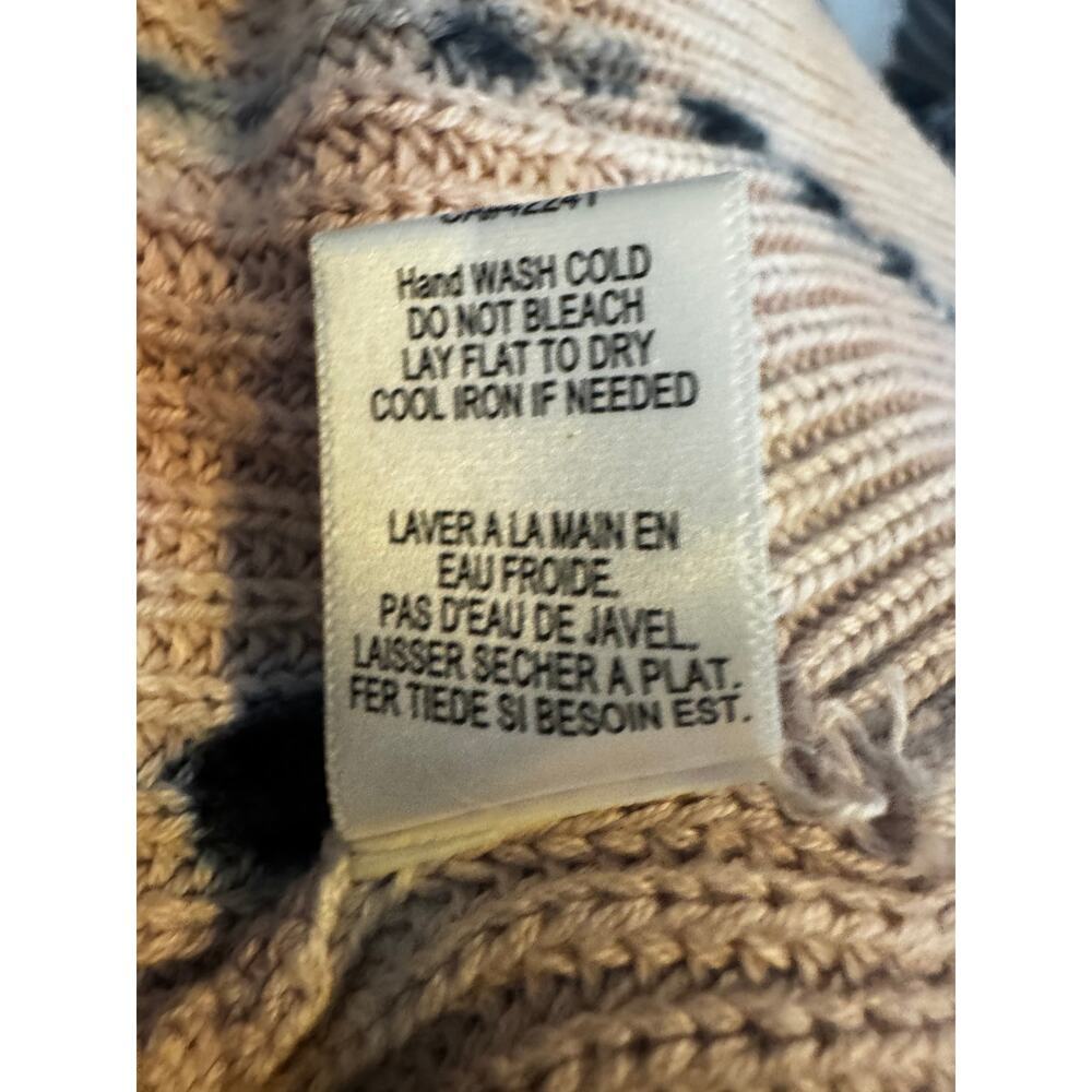 Young Fabulous & Broke Cameron Turtleneck Sweater Apricot Cloud Bamboo Size M/L - Picture 7 of 7